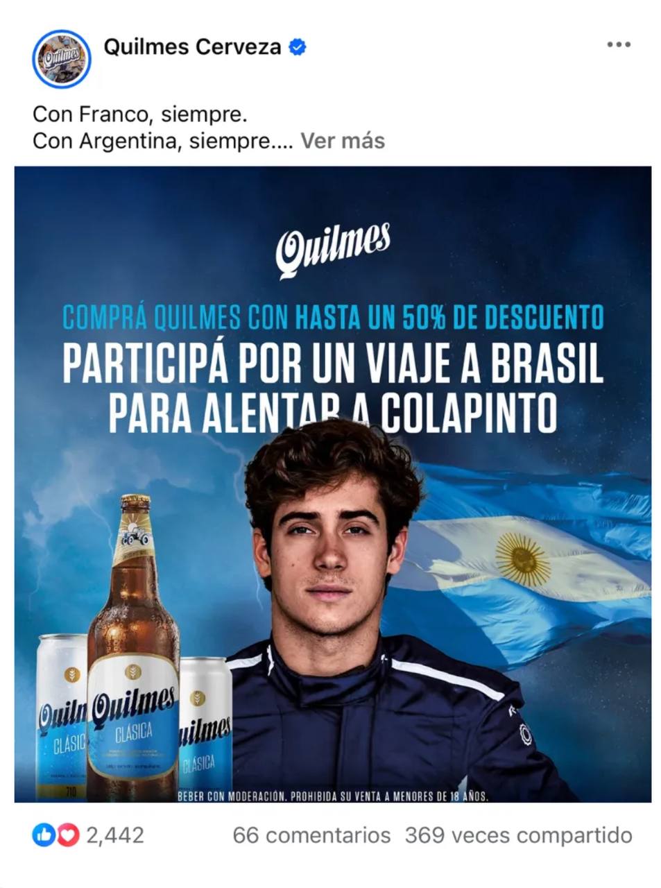 Avaliação Facebook